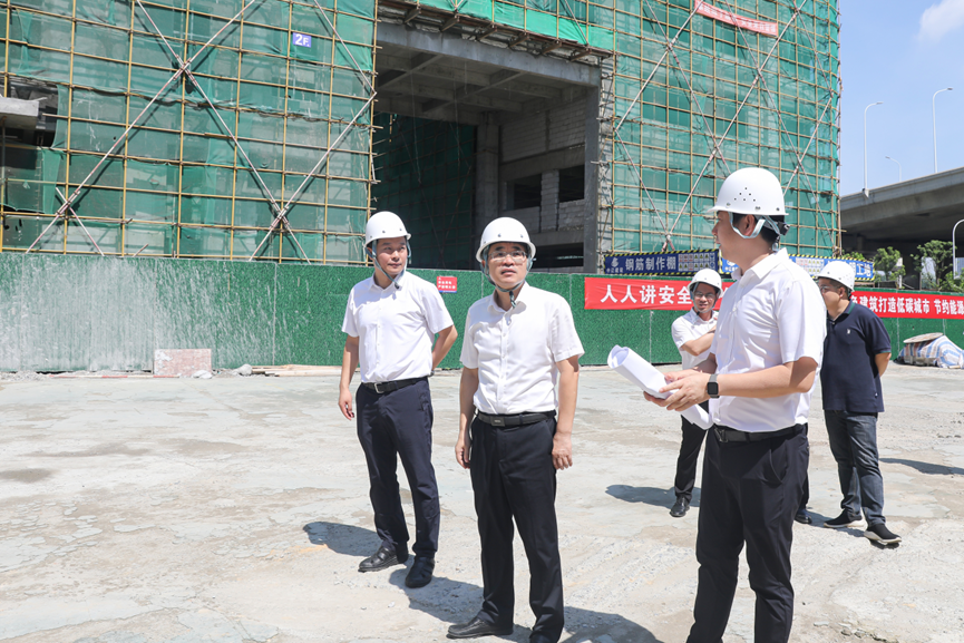 袁一旦实地督导重大重点项目建设情况